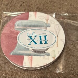 Tula XII Kitchen-Themed Coasters